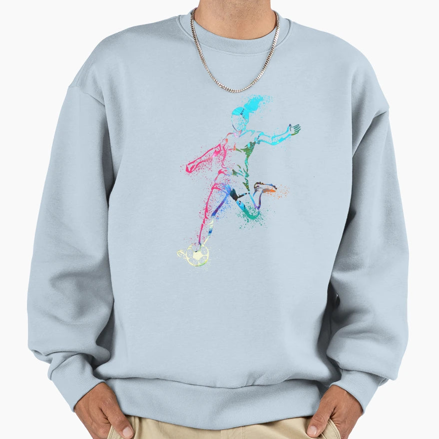 Womens Football Football Sweatshirt - Fun Novelty Design Men Women - T-Shirt, Sweatshirt, Hoodie