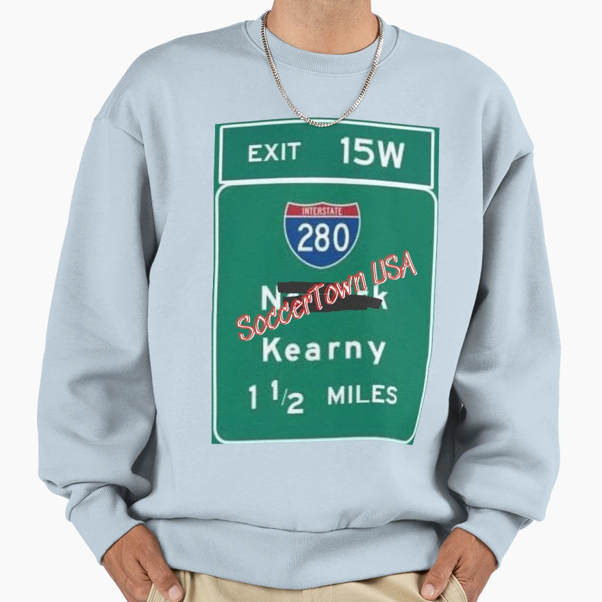 Kearny Nj Soccertown Usa Sweatshirt - Graphic Print Unisex - T-Shirt, Sweatshirt, Hoodie