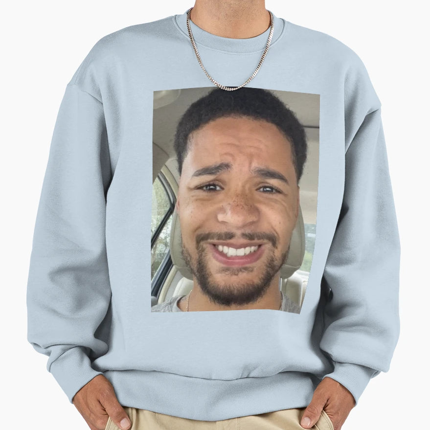 Smooth Papi Meme Tiktok Sweatshirt - Custom Art Print Men Women - T-Shirt, Sweatshirt, Hoodie