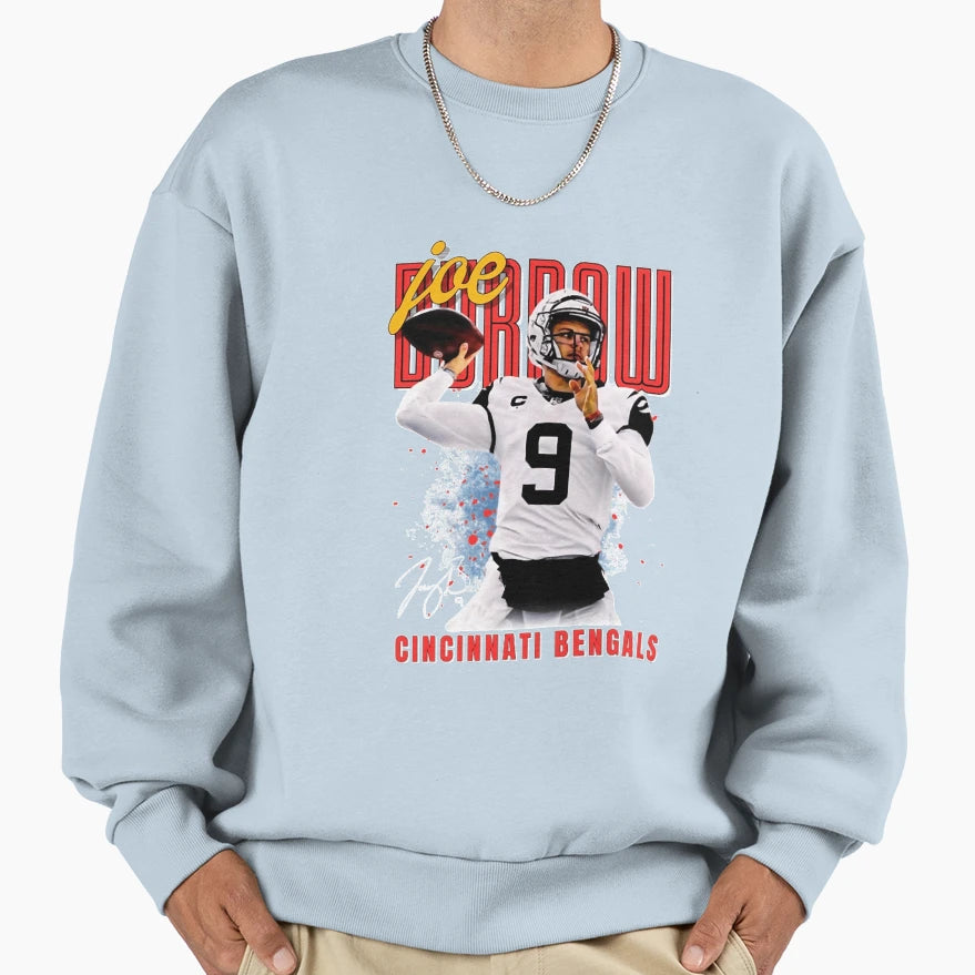 Sports Wide Receiver Quarterback Sweatshirt - Casual Everyday Wear Unisex - T-Shirt, Sweatshirt, Hoodie