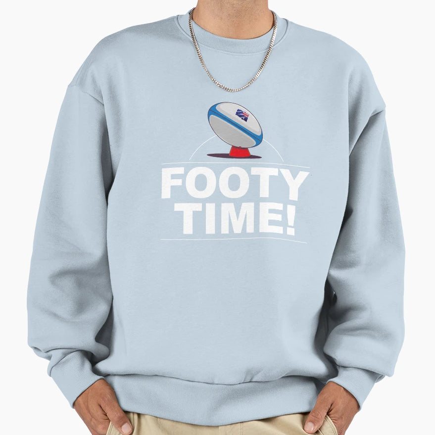 Footy Time Sweatshirt - Custom Art Print for Adults - T-Shirt, Sweatshirt, Hoodie