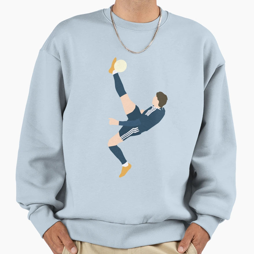 Scott Mctominay Bicycle Kick Sweatshirt - Trendy Graphic Unisex - T-Shirt, Sweatshirt, Hoodie
