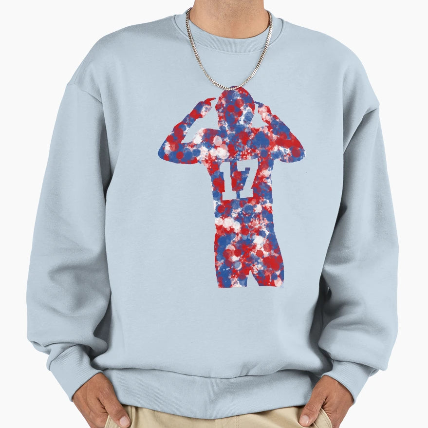 Splatter Allen Sweatshirt - Fun Novelty Design Unisex - T-Shirt, Sweatshirt, Hoodie