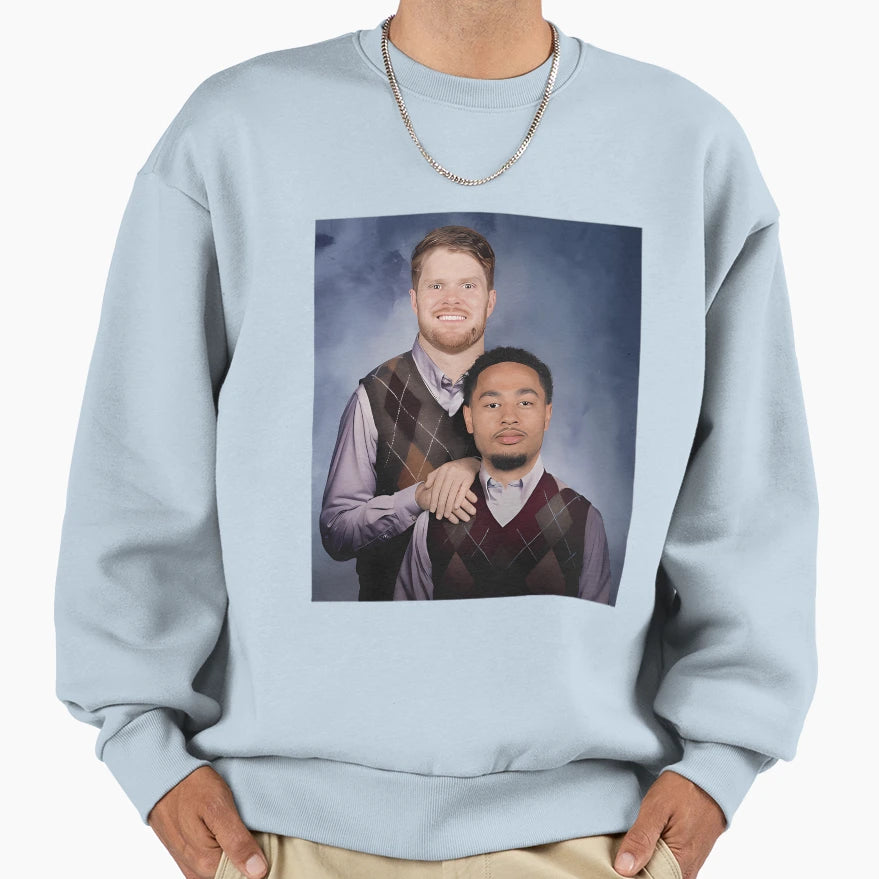 Sam Darnold Jaxon Smith Njigba Sweatshirt - Casual Everyday Wear Unisex - T-Shirt, Sweatshirt, Hoodie