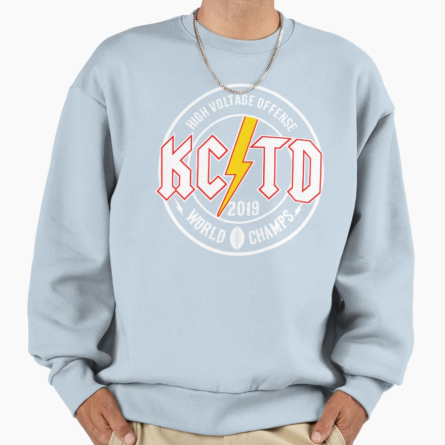 Kc Td Kansas City Touchdown Sweatshirt - Novelty Apparel Men Women - T-Shirt, Sweatshirt, Hoodie