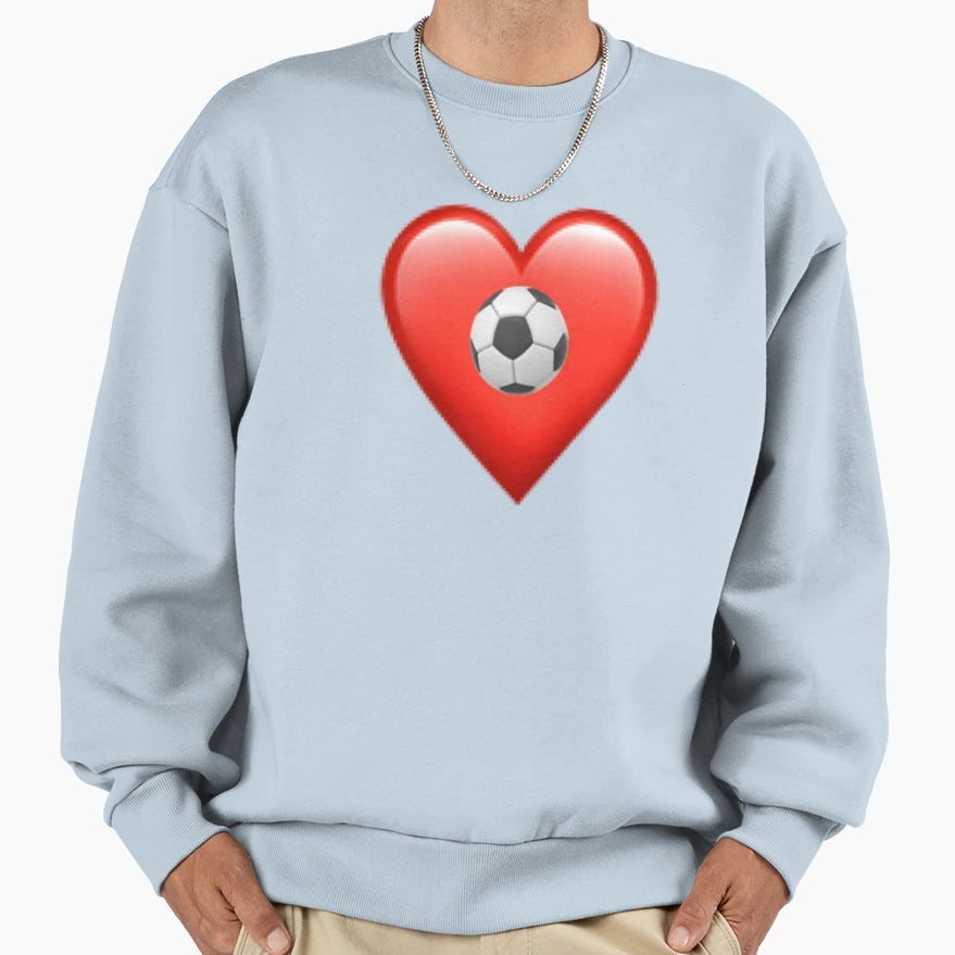 Soccer Lover Sweatshirt - Minimalist Print Men Women - T-Shirt, Sweatshirt, Hoodie