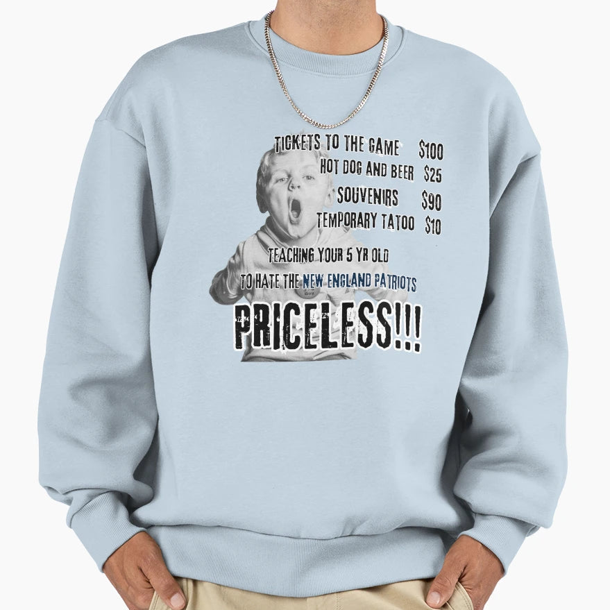 Priceless Teaching Your 5 Yr Old To Sweatshirt - Novelty Apparel Unisex - T-Shirt, Sweatshirt, Hoodie