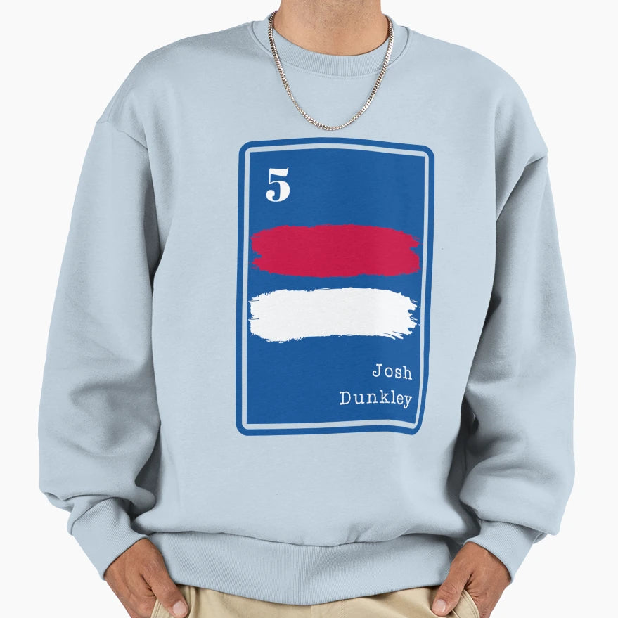 Josh Dunkley Western Bulldogs Afl Sweatshirt - Custom Art Print Men Women - T-Shirt, Sweatshirt, Hoodie