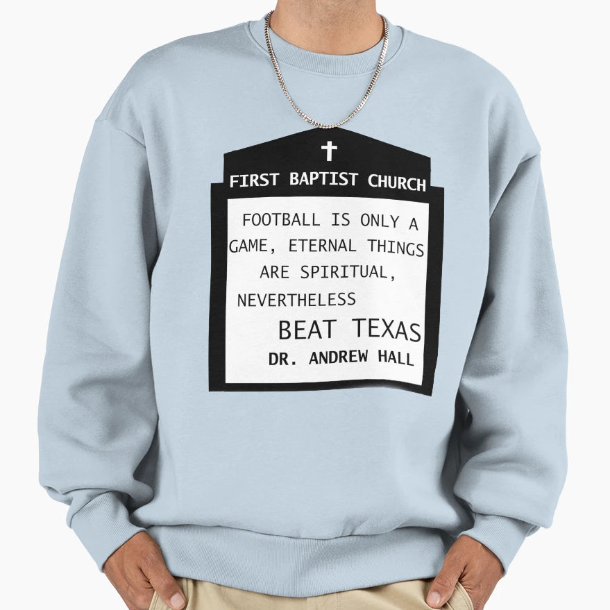 Football Is Only Game Nevertheless Beat Sweatshirt - Graphic Print Unisex - T-Shirt, Sweatshirt, Hoodie