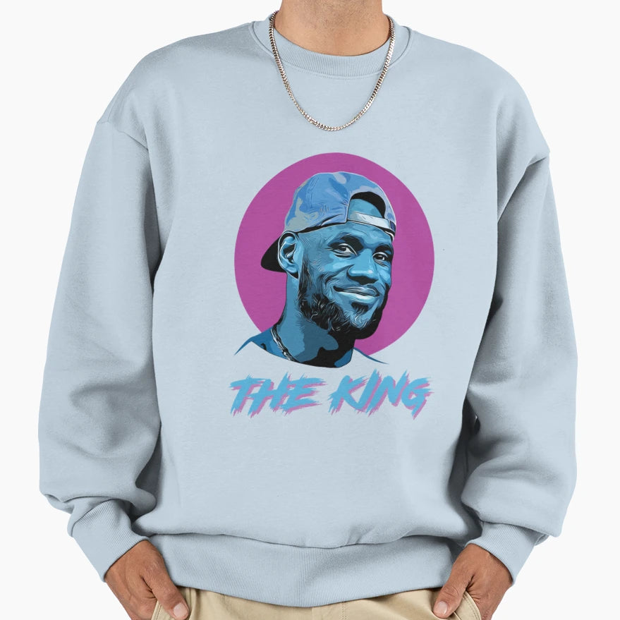 Goat 23 King James Gift Fan Sweatshirt - Trendy Graphic for Adults - T-Shirt, Sweatshirt, Hoodie