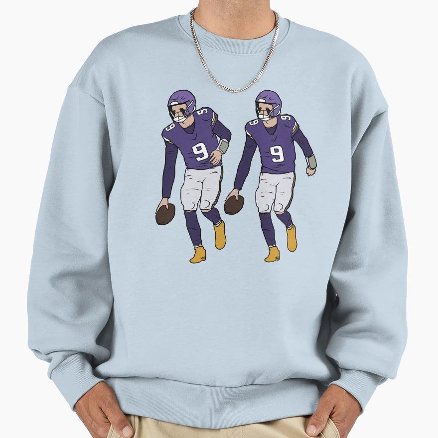 Jj Mccarthy Griddy Sweatshirt - Custom Art Print Men Women - T-Shirt, Sweatshirt, Hoodie