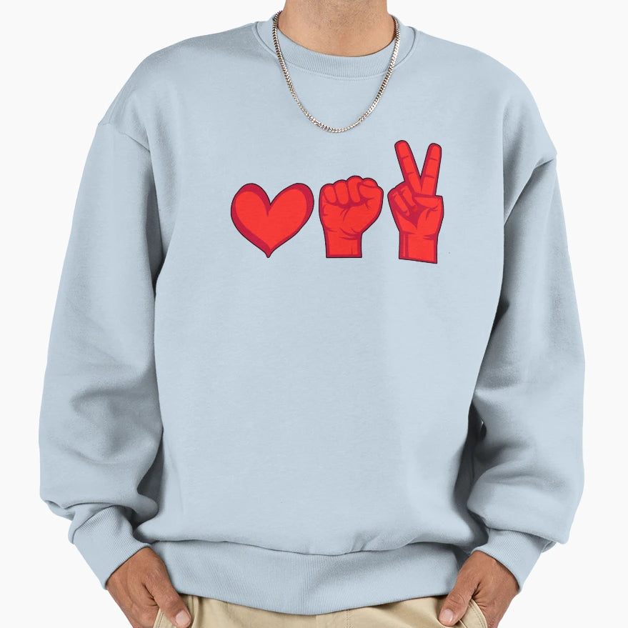 Love Fight Win Belarus 2020 Live Sweatshirt - Fun Novelty Design Men Women - T-Shirt, Sweatshirt, Hoodie