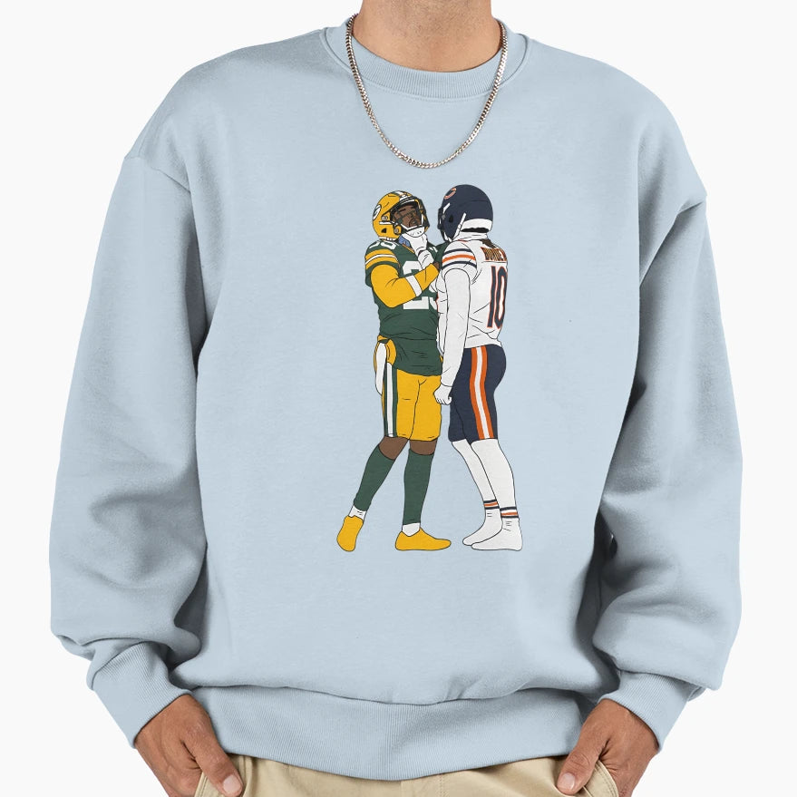 Luther Burden Iii Vs Packers Sweatshirt - Custom Art Print Men Women - T-Shirt, Sweatshirt, Hoodie