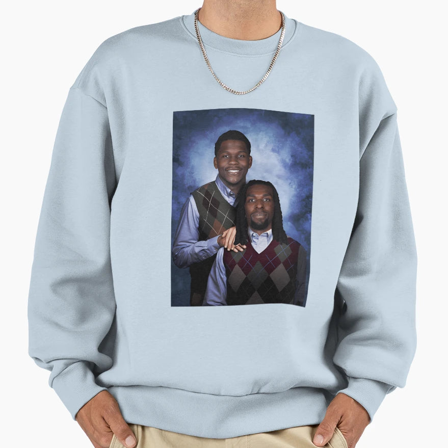 Naz Reid Anthony Edwards Brother Sweatshirt - Minimalist Print Unisex - T-Shirt, Sweatshirt, Hoodie