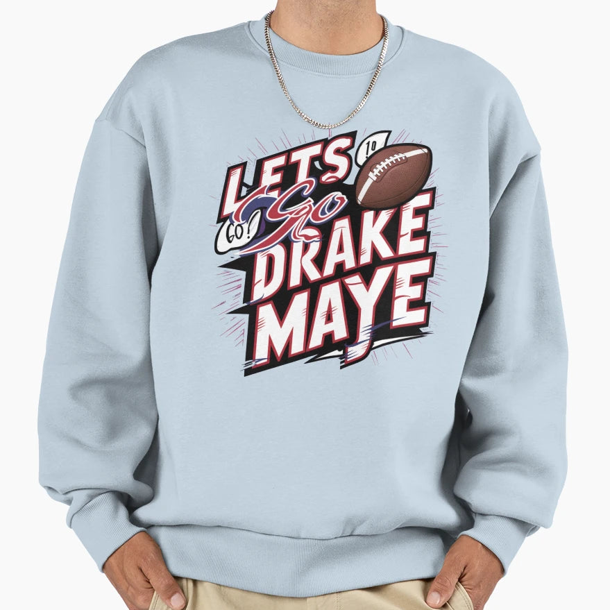 Drake Maye New England 2024 Sweatshirt - Minimalist Print Men Women - T-Shirt, Sweatshirt, Hoodie