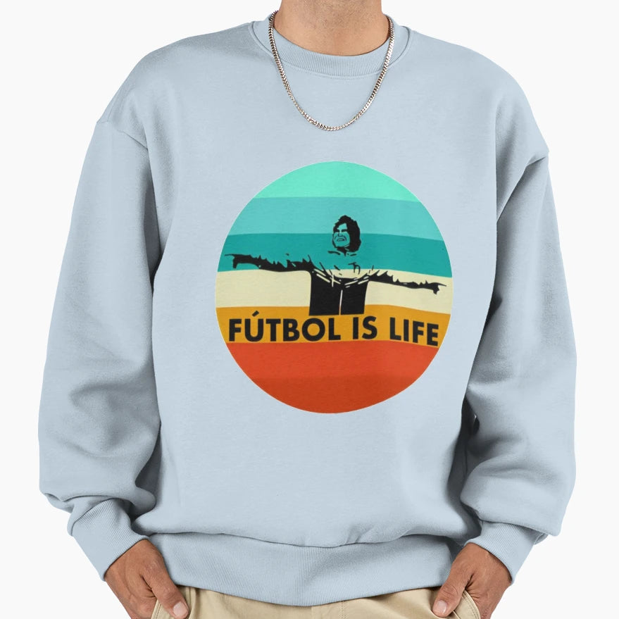 Futbol Is Life Sweatshirt - Fun Novelty Design Unisex - T-Shirt, Sweatshirt, Hoodie