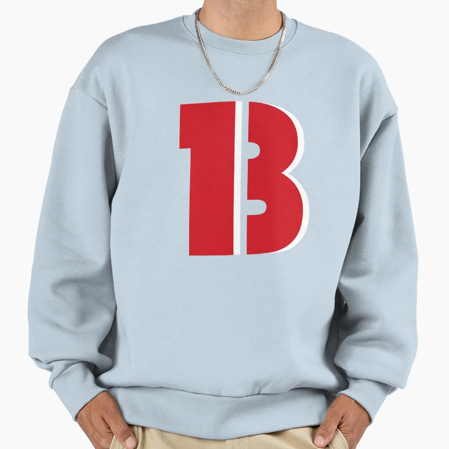 B Or Thirteen Sweatshirt - Novelty Apparel Men Women - T-Shirt, Sweatshirt, Hoodie