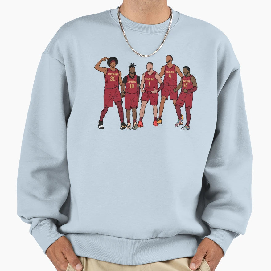 Fro Garland Strus Mobley Mitchell Sweatshirt - Novelty Apparel Men Women - T-Shirt, Sweatshirt, Hoodie