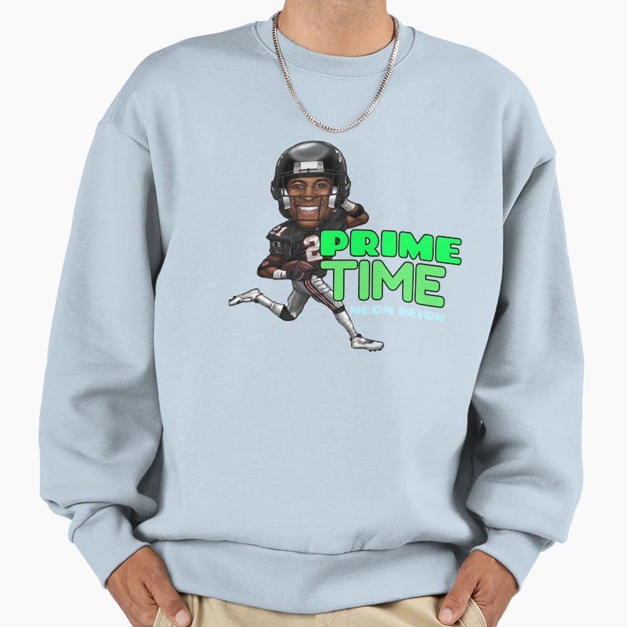 Prime Time Deion Sanders Sweatshirt - Fun Novelty Design Unisex - T-Shirt, Sweatshirt, Hoodie