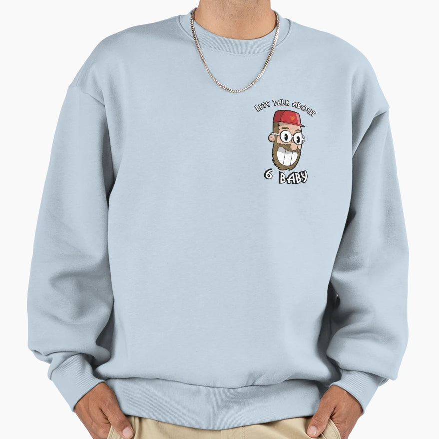 Klopp Lets Talk About Six Sweatshirt - Trendy Graphic for Adults - T-Shirt, Sweatshirt, Hoodie