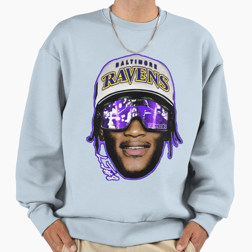 Lamar Baltimore Sunglasses Sweatshirt - Fun Novelty Design Unisex - T-Shirt, Sweatshirt, Hoodie