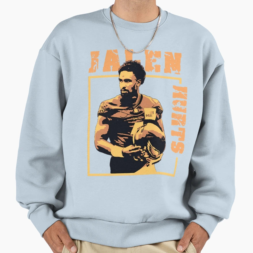 1 American Football Quarterback Sweatshirt - Casual Everyday Wear Men Women - T-Shirt, Sweatshirt, Hoodie