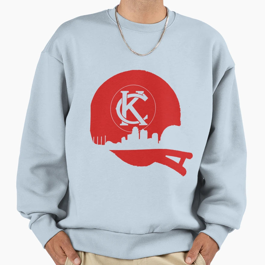Casque Kc Skylin Sweatshirt - Minimalist Print Men Women - T-Shirt, Sweatshirt, Hoodie