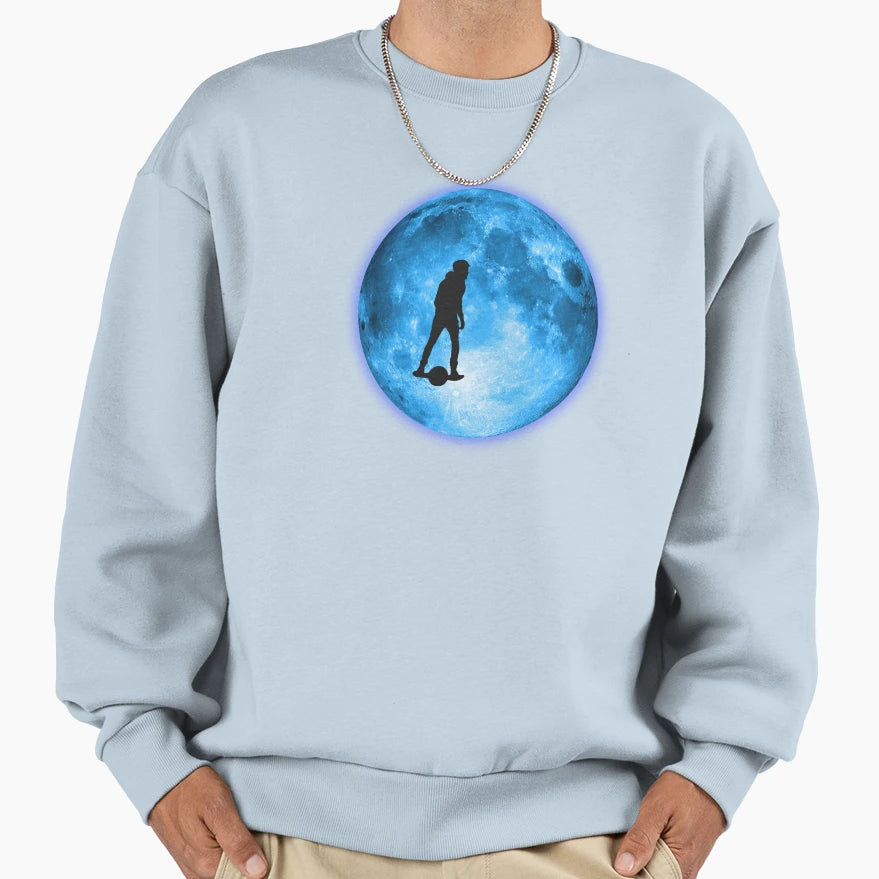 O W Moon Only Sweatshirt - Minimalist Print Unisex - T-Shirt, Sweatshirt, Hoodie