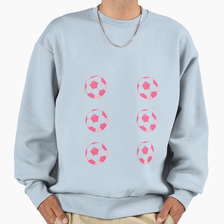 Soccer Ball Sweatshirt - Casual Everyday Wear Men Women - T-Shirt, Sweatshirt, Hoodie