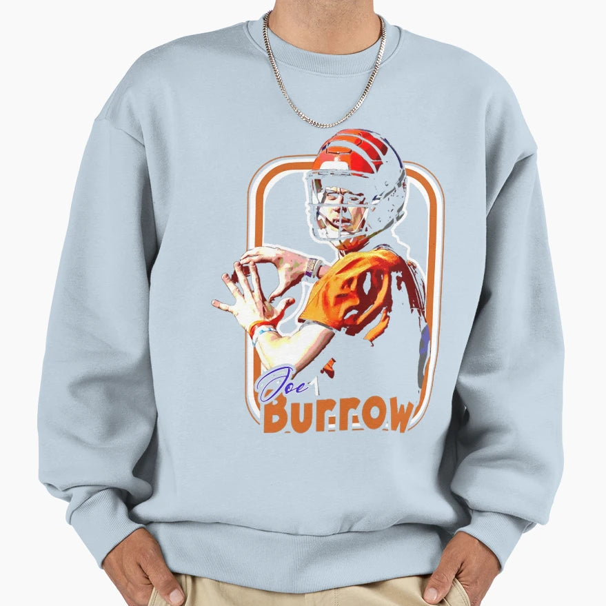 Player Sports Quarterback 14 Wide Sweatshirt - Unique Graphic for Adults - T-Shirt, Sweatshirt, Hoodie