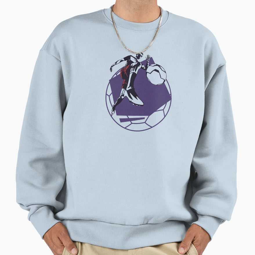 Footballer Football Club Sports T-Shirt - Casual Everyday Wear Unisex - T-Shirt, Sweatshirt, Hoodie