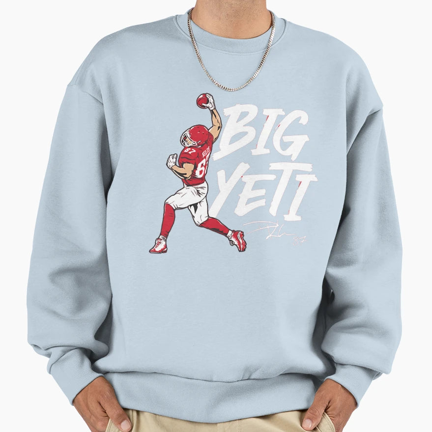 Travis Big Yeti Sweatshirt - Novelty Apparel for Adults - T-Shirt, Sweatshirt, Hoodie