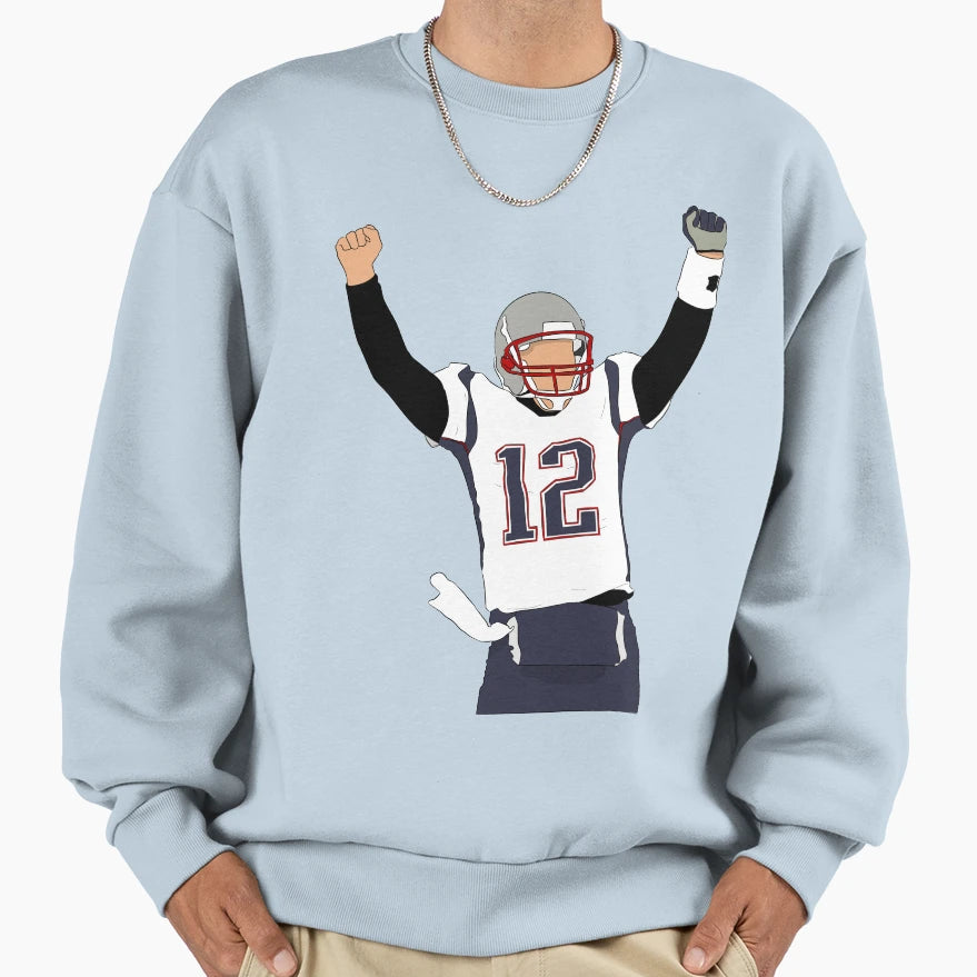 Hands Up Sweatshirt - Fun Novelty Design Men Women - T-Shirt, Sweatshirt, Hoodie