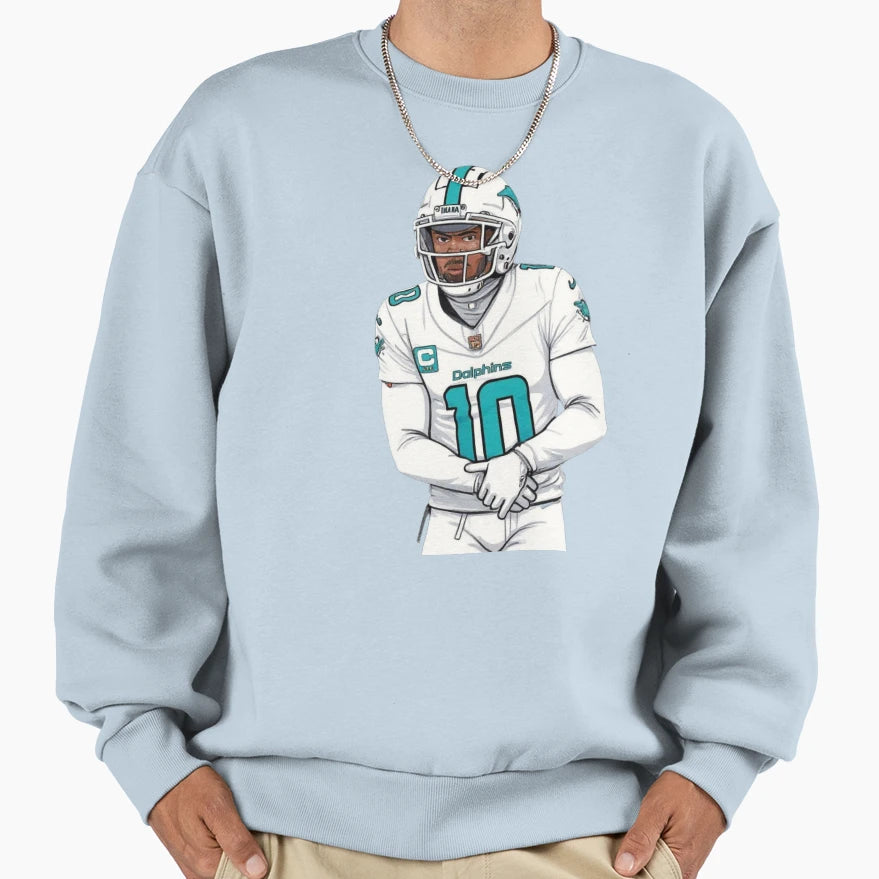 TH Dolphins 10 Best Player Sweatshirt - Graphic Print Unisex - T-Shirt, Sweatshirt, Hoodie