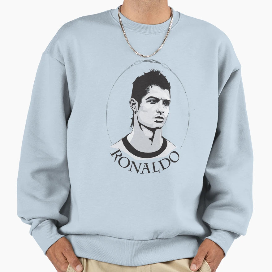 Cristiano Ronaldo Sweatshirt - Unique Graphic for Adults - T-Shirt, Sweatshirt, Hoodie