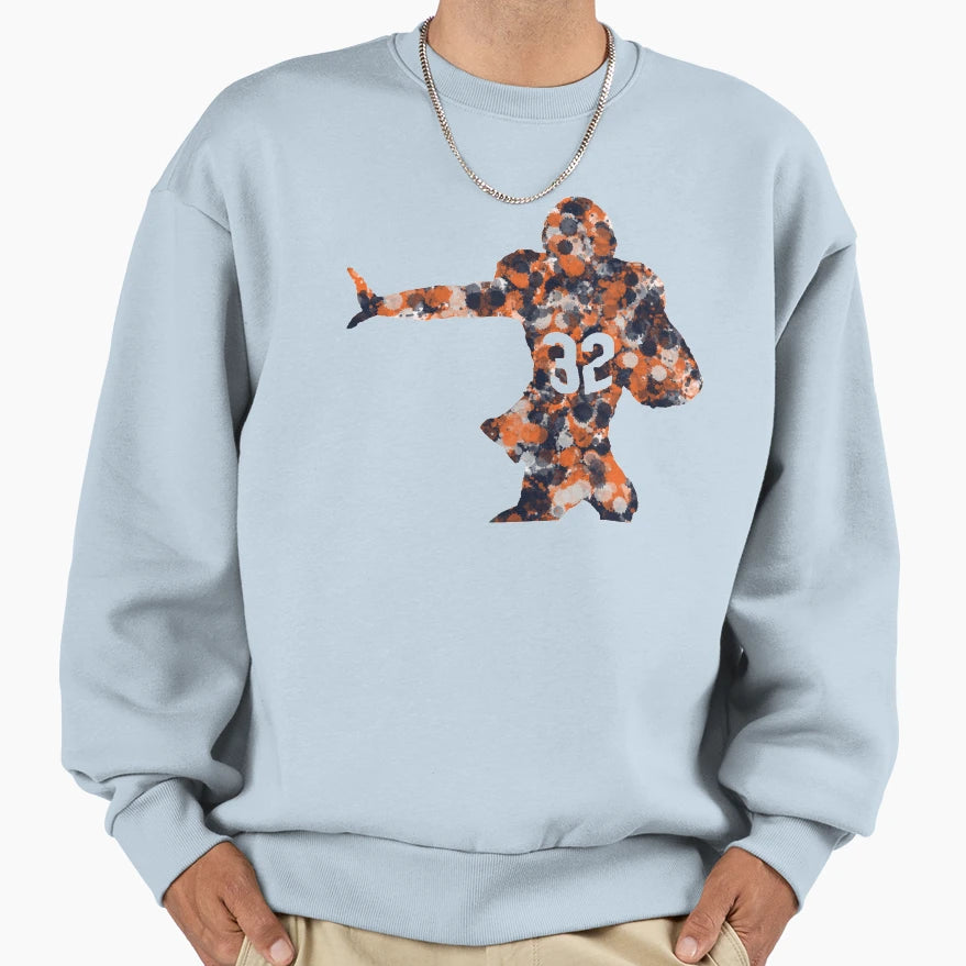 Splatter Montgomery Sweatshirt - Trendy Graphic Men Women - T-Shirt, Sweatshirt, Hoodie