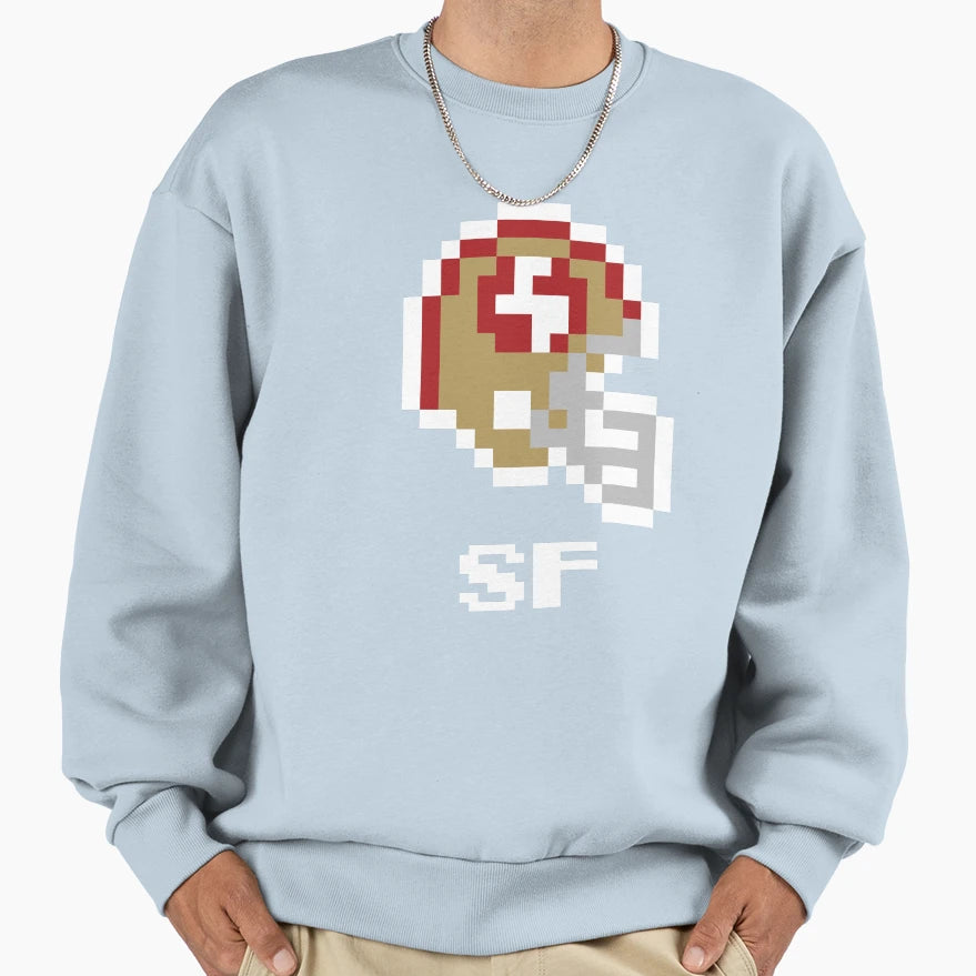 San Francisco 49Ers Tecmo Super Sweatshirt - Aesthetic Graphic for Adults - T-Shirt, Sweatshirt, Hoodie