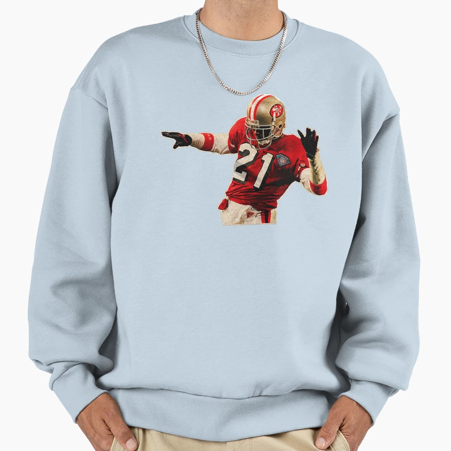 Deion Sanders San Francisco 49Ers Sweatshirt - Novelty Apparel Men Women - T-Shirt, Sweatshirt, Hoodie