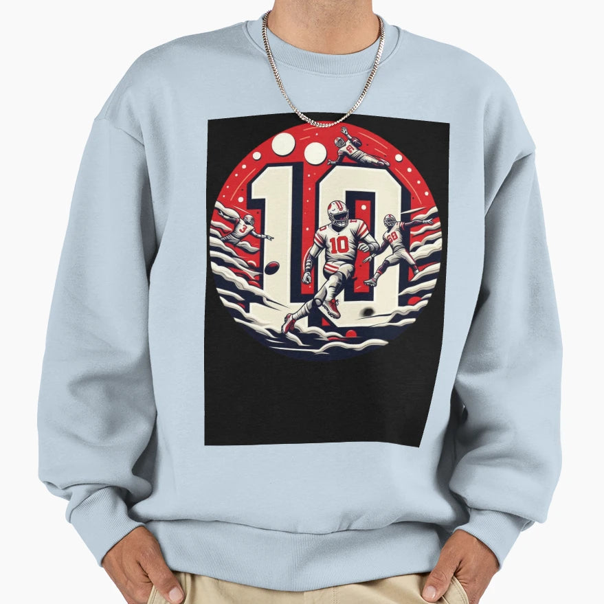 Ten Creative Number 10 T-Shirt - Novelty Apparel for Adults - T-Shirt, Sweatshirt, Hoodie