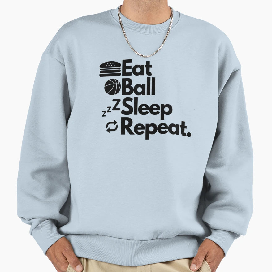 Ball Cycle Basketball T-Shirt - Novelty Apparel for Adults - T-Shirt, Sweatshirt, Hoodie