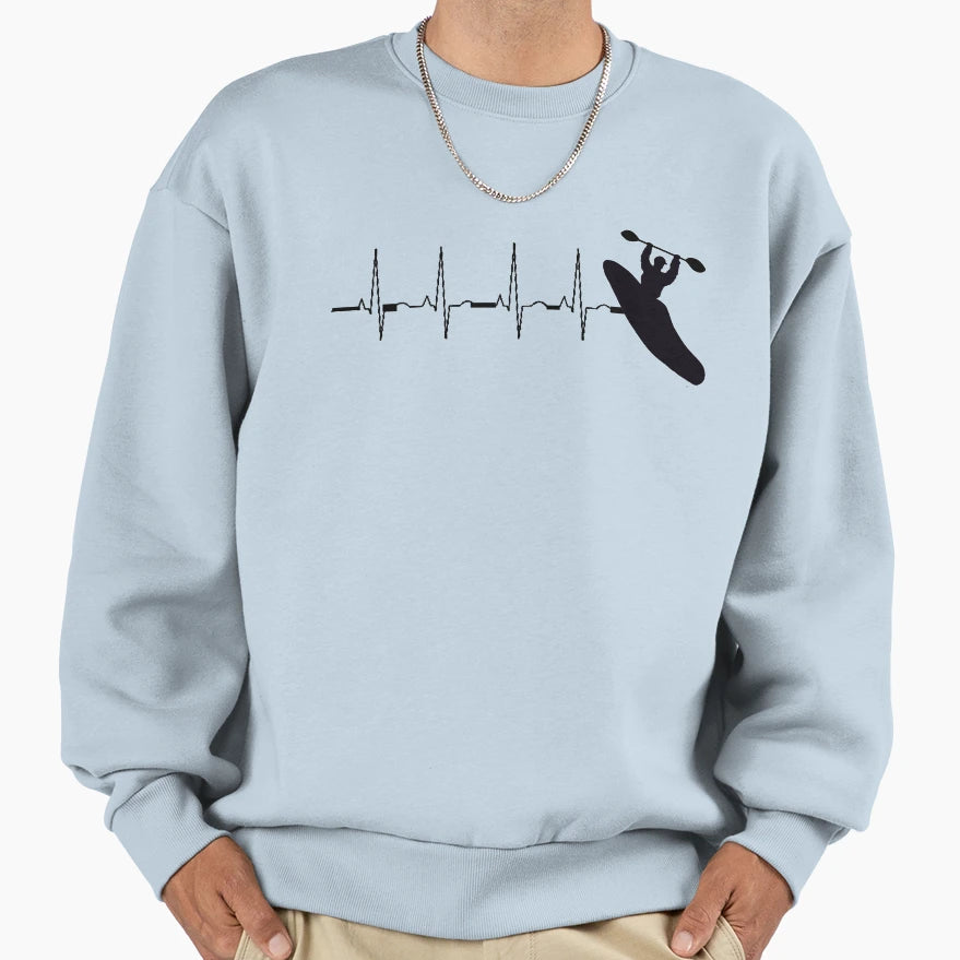 Kayak Pulsed Sweatshirt - Streetwear Style Men Women - T-Shirt, Sweatshirt, Hoodie