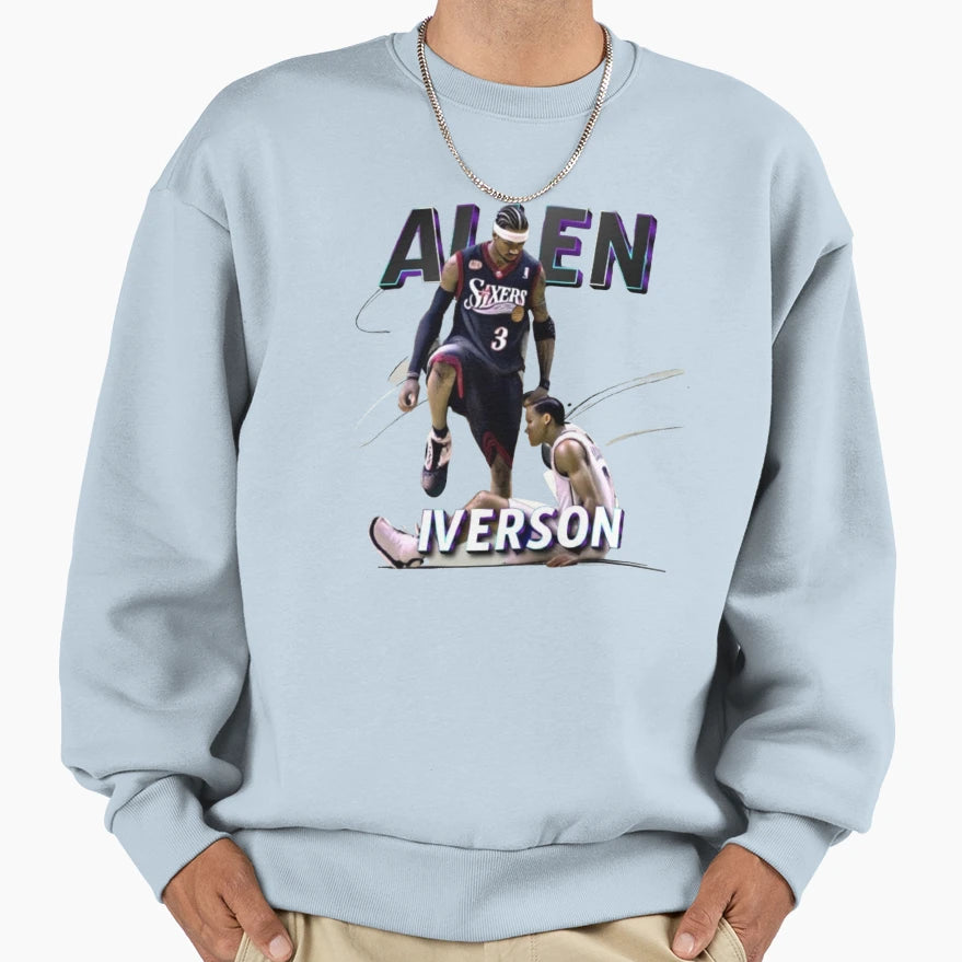 Allen Iverson Sweatshirt - Fun Novelty Design Men Women - T-Shirt, Sweatshirt, Hoodie