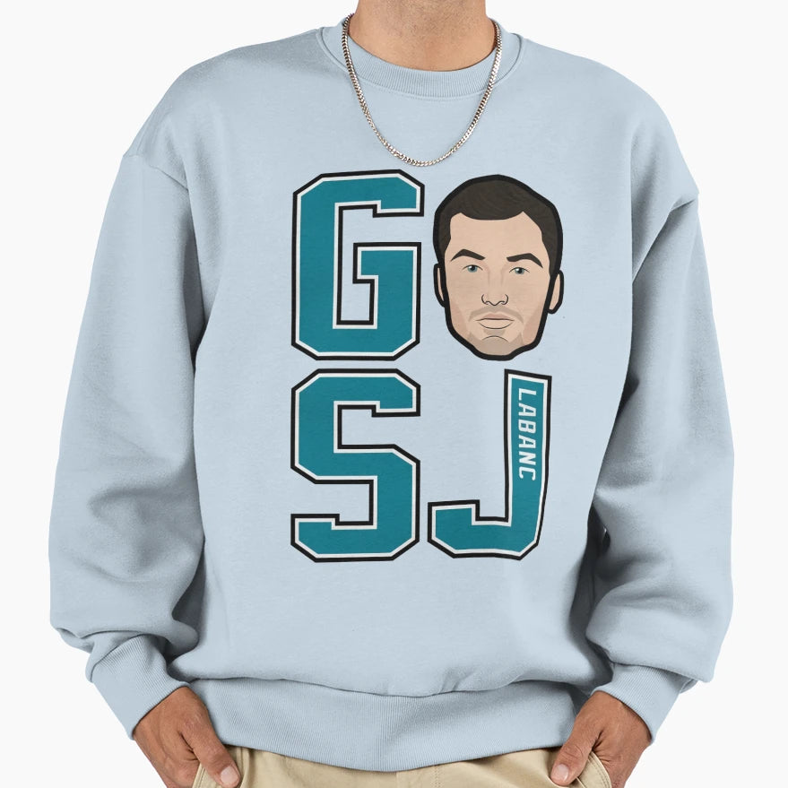 Kevin Labanc Go Sj Sweatshirt - Graphic Print for Adults - T-Shirt, Sweatshirt, Hoodie