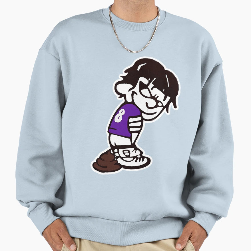 Lamar Poopin Sweatshirt - Novelty Apparel Men Women - T-Shirt, Sweatshirt, Hoodie