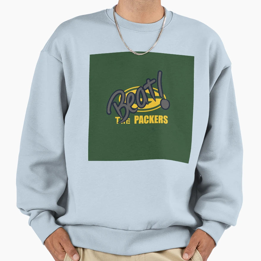 Beat Packers Sweatshirt - Minimalist Print for Adults - T-Shirt, Sweatshirt, Hoodie