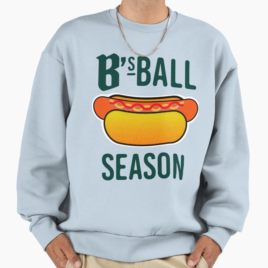 Oakland Bs Ball Season Hotlink Sweatshirt - Custom Art Print for Adults - T-Shirt, Sweatshirt, Hoodie