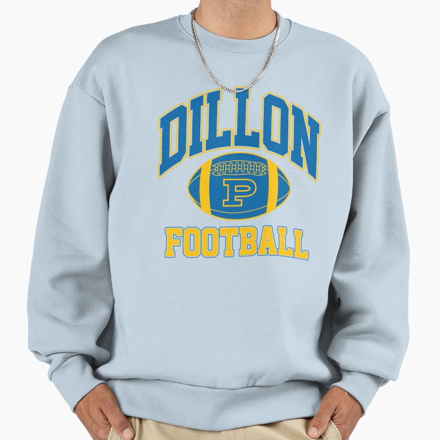 Dillon Panthers Football Sweatshirt - Novelty Apparel Unisex - T-Shirt, Sweatshirt, Hoodie