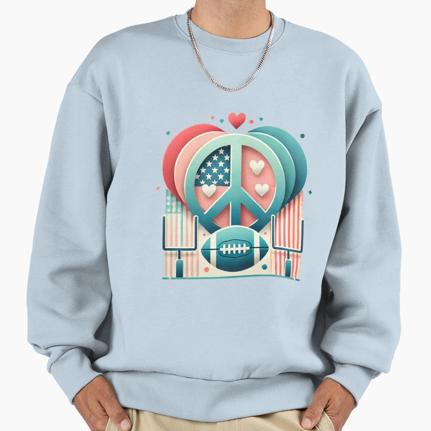 Global Orgasm Peace Day Sweatshirt - Streetwear Style for Adults - T-Shirt, Sweatshirt, Hoodie