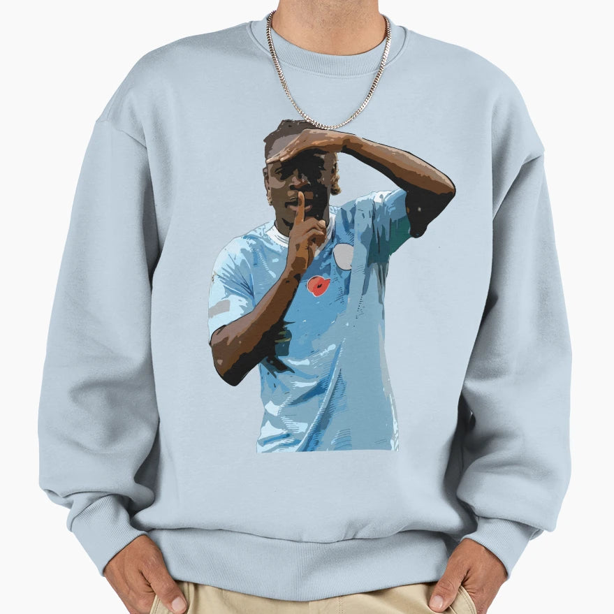 Jeremy Doku Sweatshirt - Minimalist Print Men Women - T-Shirt, Sweatshirt, Hoodie