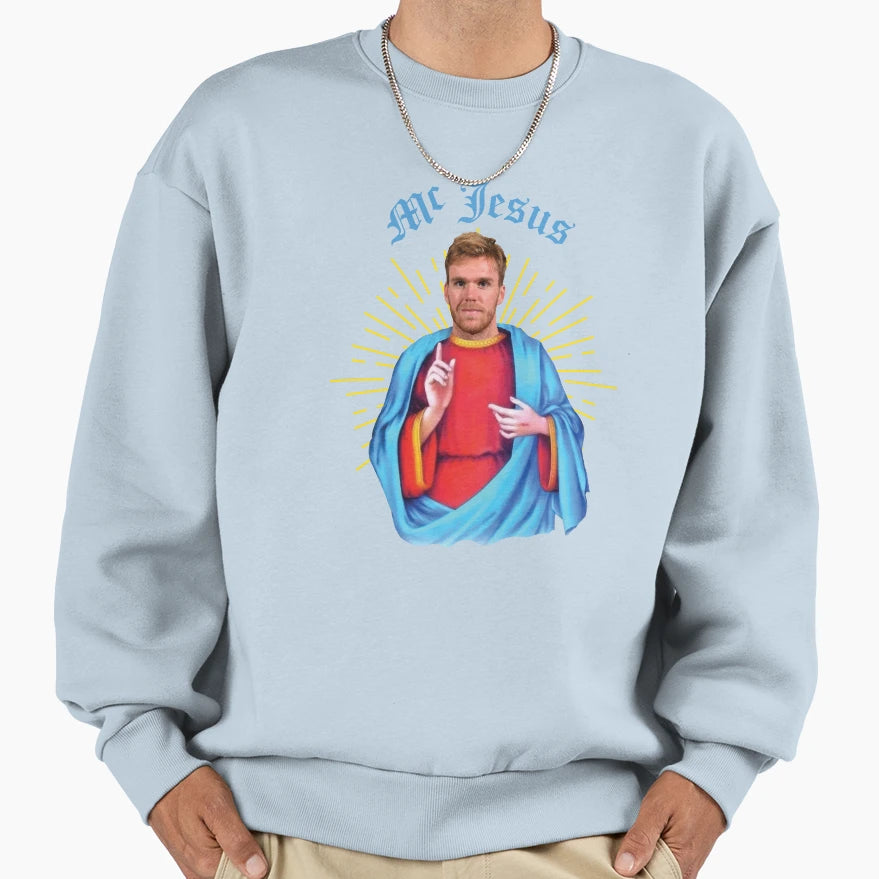 Mcjesus Mc Jesus Macjesus Sweatshirt - Novelty Apparel Unisex - T-Shirt, Sweatshirt, Hoodie